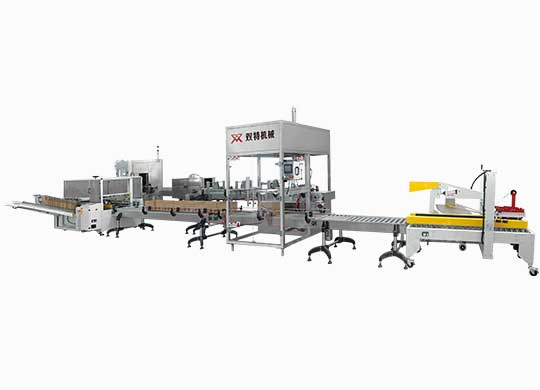 ST-ZX-500型全自動(dòng)開(kāi)箱、裝箱、封箱機(jī)組